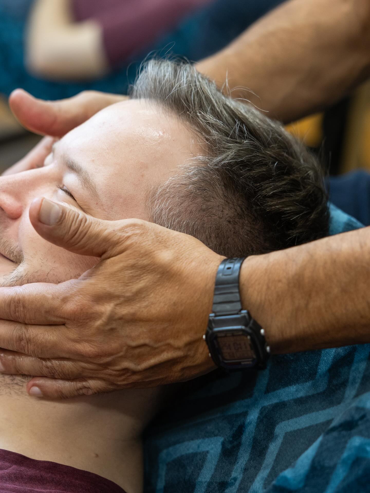 Detail — sanfte manuelle Behandlung